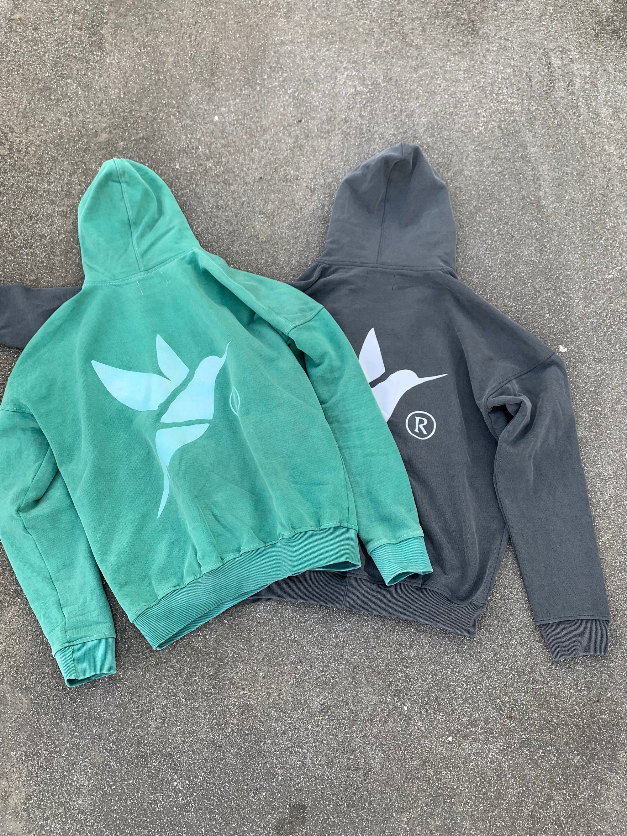 HUMMINGBIRD ZIP HOODIE