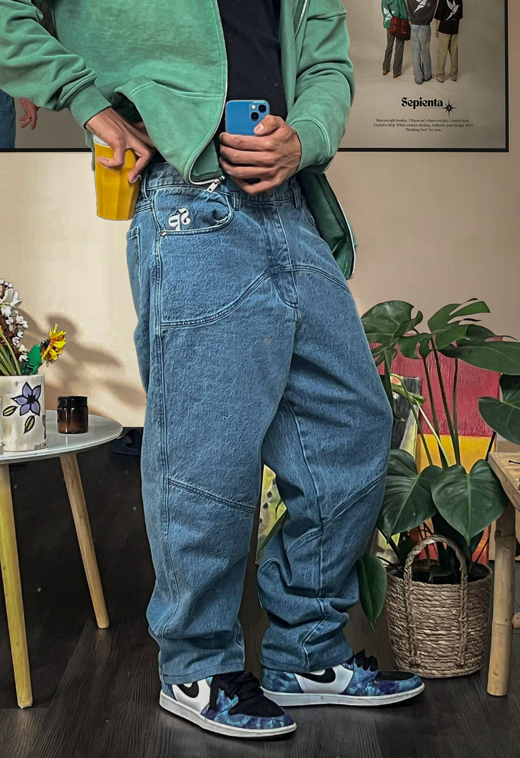 SP LOGO JEANS