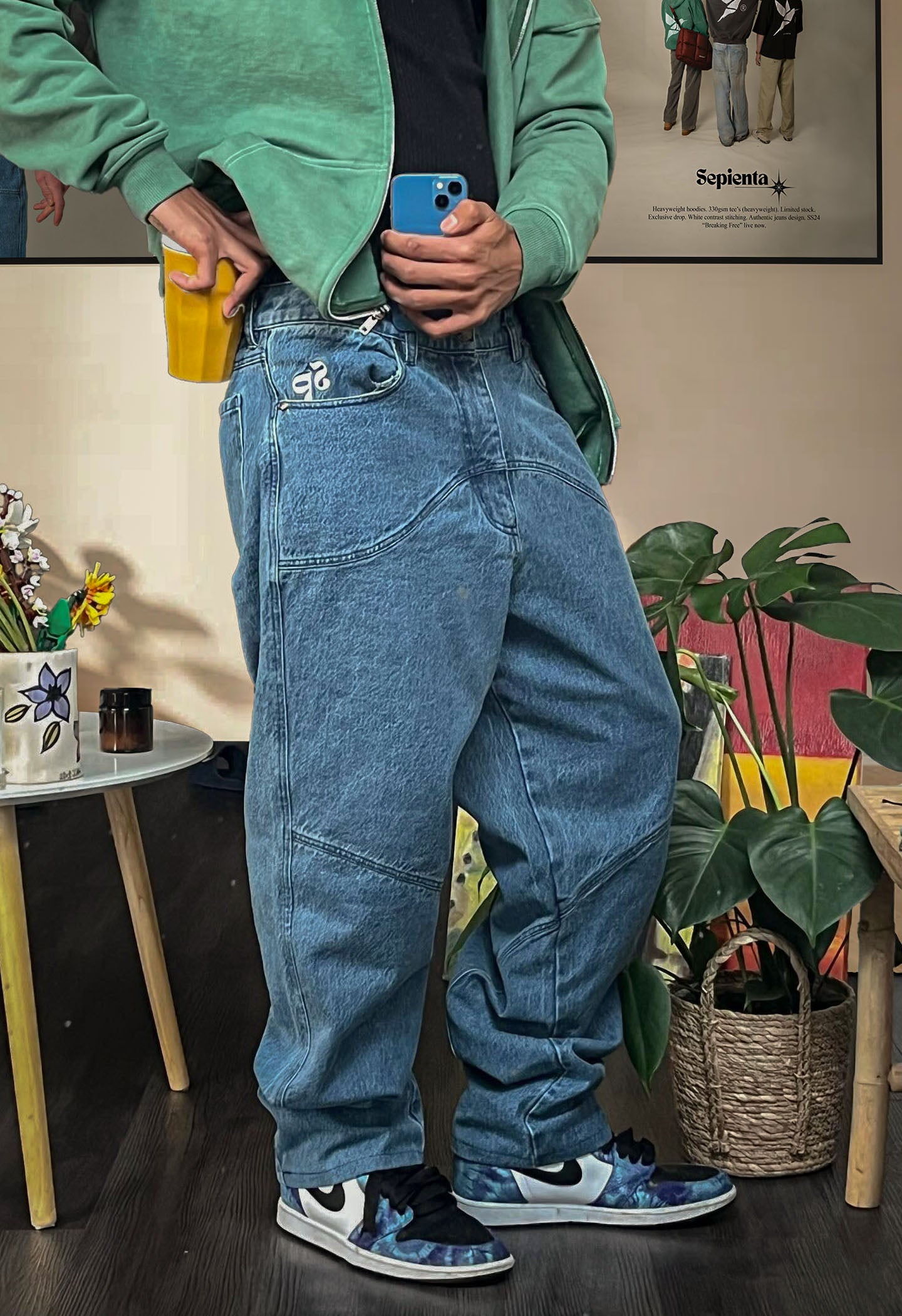 SP LOGO JEANS
